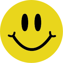 yellow smile face icon